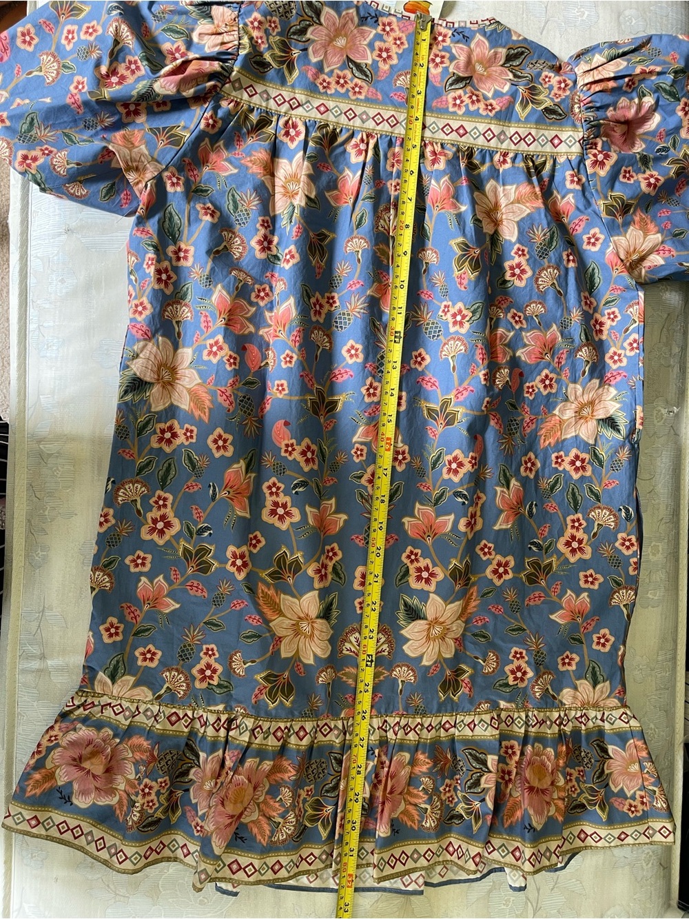 FARM Rio Tapestry Printed Mini Dress. Size XS Women #431 - Picture 10 of 11